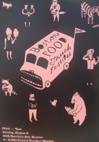 food truck poster